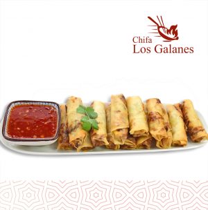 Mini rollitos vietbanitas