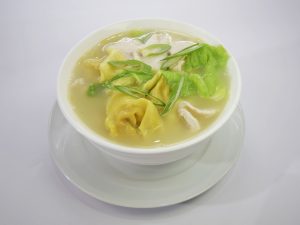 Sopa Wantan de pollo